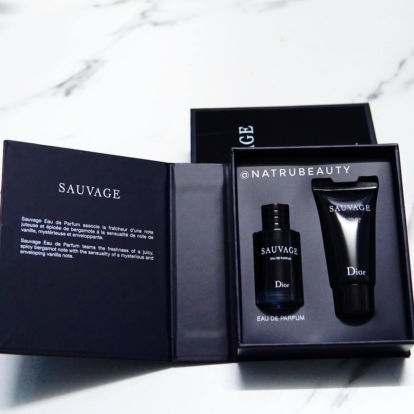 Dior sauvage mini gift set best sale